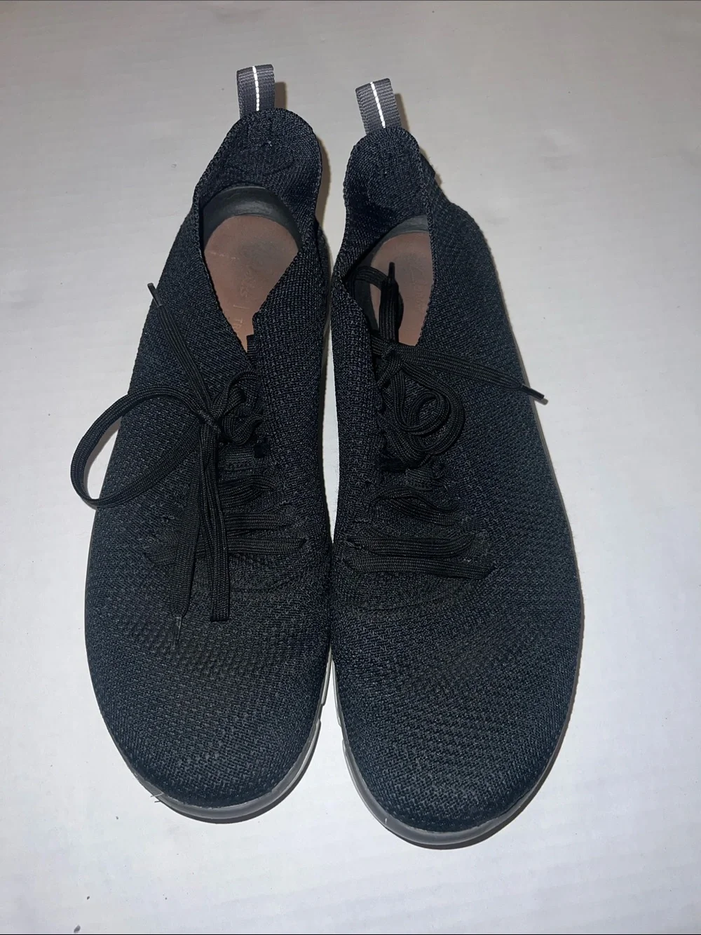 Clarks Knit Lace-Up Athletic Sneakers - White, Burgundy, Black, Navy